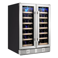 Kalamera 24'' Built-in French Door Wine Cooler