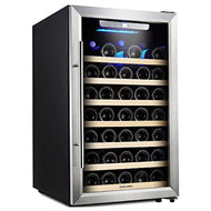 Kalamera 50 Bottle Compressor Wine Refrigerator Single Zone with Touch Control