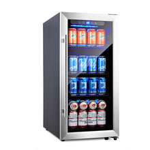 Kalamera 15.6'' W Freestanding 106 Cans (12 Oz.) 3.7 Cu.ft Beverage Cooler
