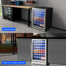 Kalamera 24" Built-in 175 Can Beverage Refrigerator