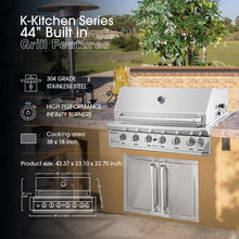 Kalamera built-in 6-burner Outdoor S/S Grill K-kitchen Series Product description: