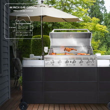 Kalamera built-in 6-burner Outdoor S/S Grill K-kitchen Series Product description: