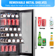 Kalamera 15” Built-in 96 Can Beverage cooler