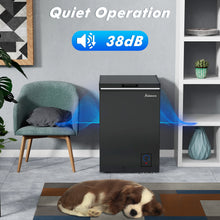 Kalamera 3.5 Cu.ft compact deep freezer freestanding for home/apart with lowest -4℉