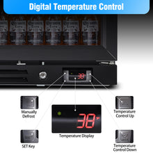 Kalamera three-door 11.2cu.ft back bar undercounter commercial beverage cooler