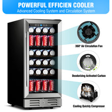 Kalamera 15” Built-in 96 Can Beverage cooler
