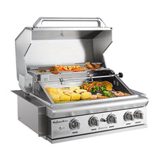 Kalamera built-in 4-burner Outdoor S/S Grill K-kitchen Series Product description: