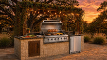 Kalamera built-in 6-burner Outdoor S/S Grill K-kitchen Series Product description: