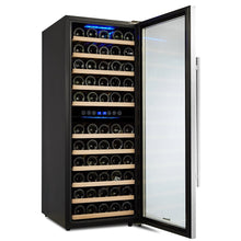 Kalamera 73 Bottle Compressor Dual Zone Wine Cooler