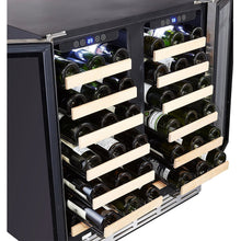 Kalamera 30''  Dual Zone Built-in Wine Cooler 66 Bottle