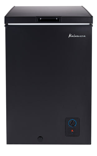 Kalamera 3.5 Cu.ft compact deep freezer freestanding for home/apart with lowest -4℉